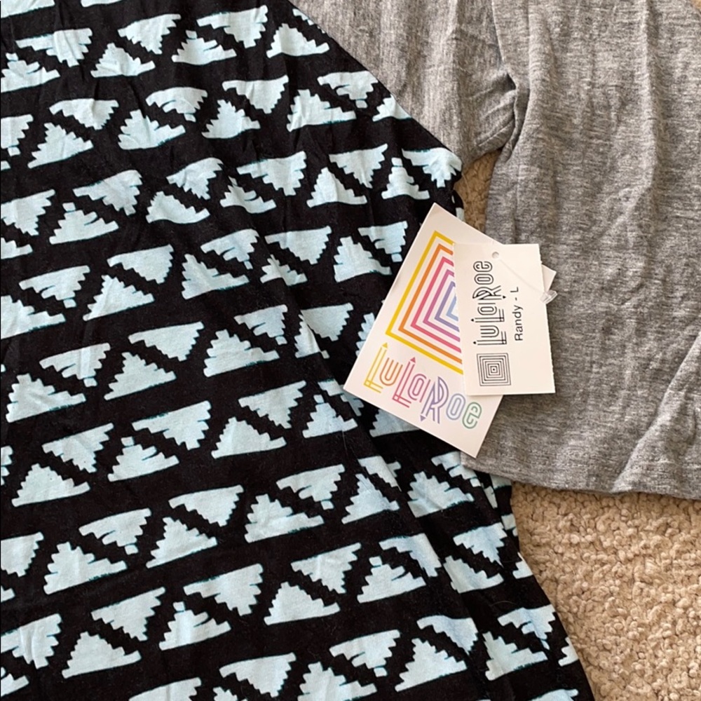 BNWT LuLaRoe Randy top - Picture 3 of 4